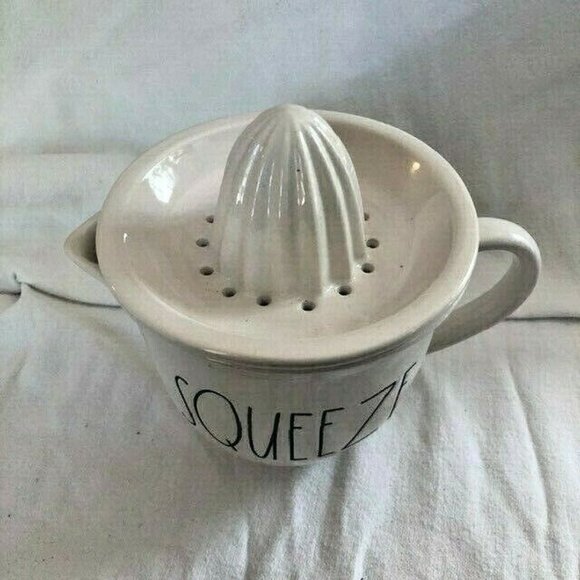 Rae Dunn "SQUEEZE" Juicer Pitcher With Handle by - Picture 3 of 8
